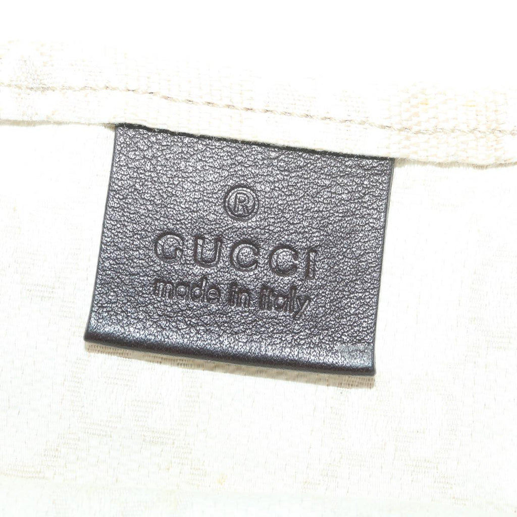 GUCCI GG Canvas Hand Bag Beige 283414  36445