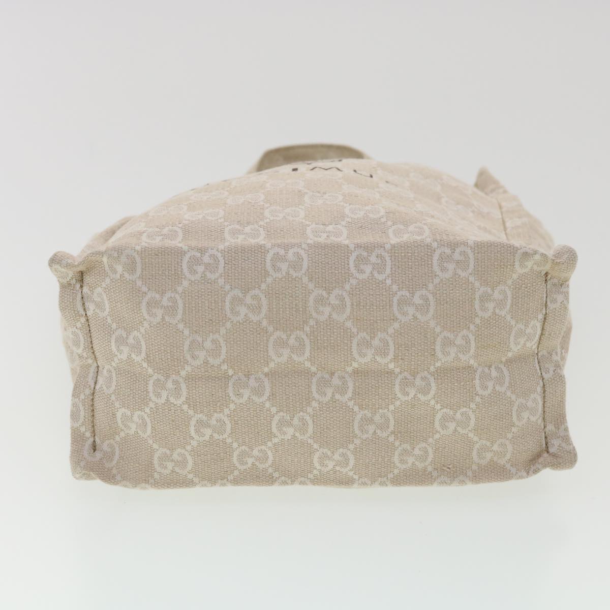 GUCCI GG Canvas Hand Bag Beige 283414  36445