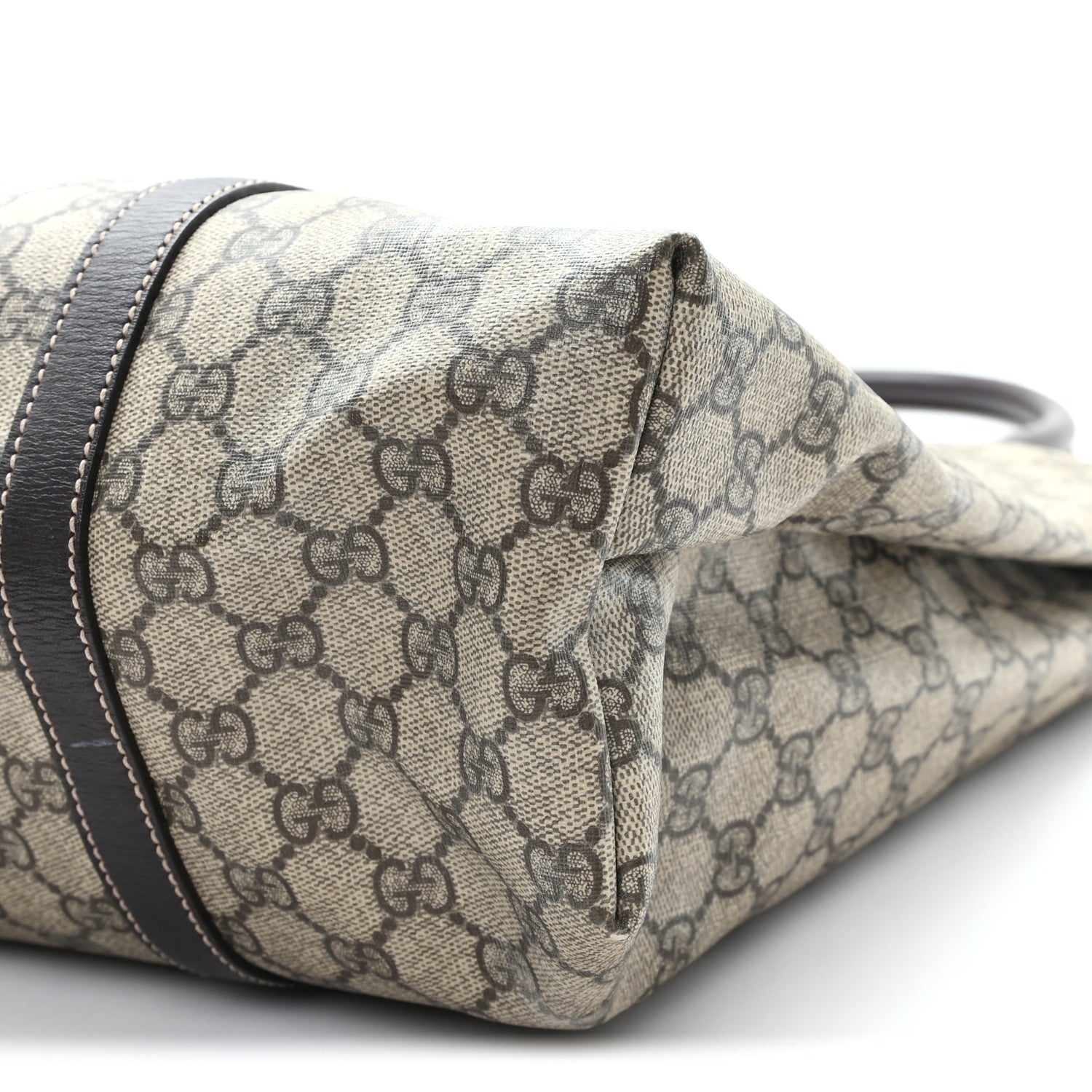 Gucci GG Plus Monogram Joy Vertical Tote Dark Brown