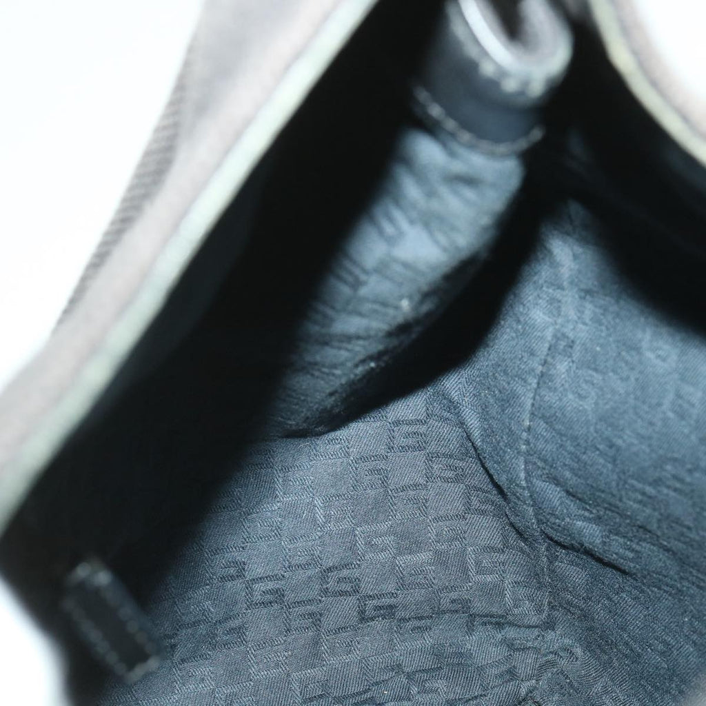 GUCCI Shoulder Bag Canvas Black 106494  36529