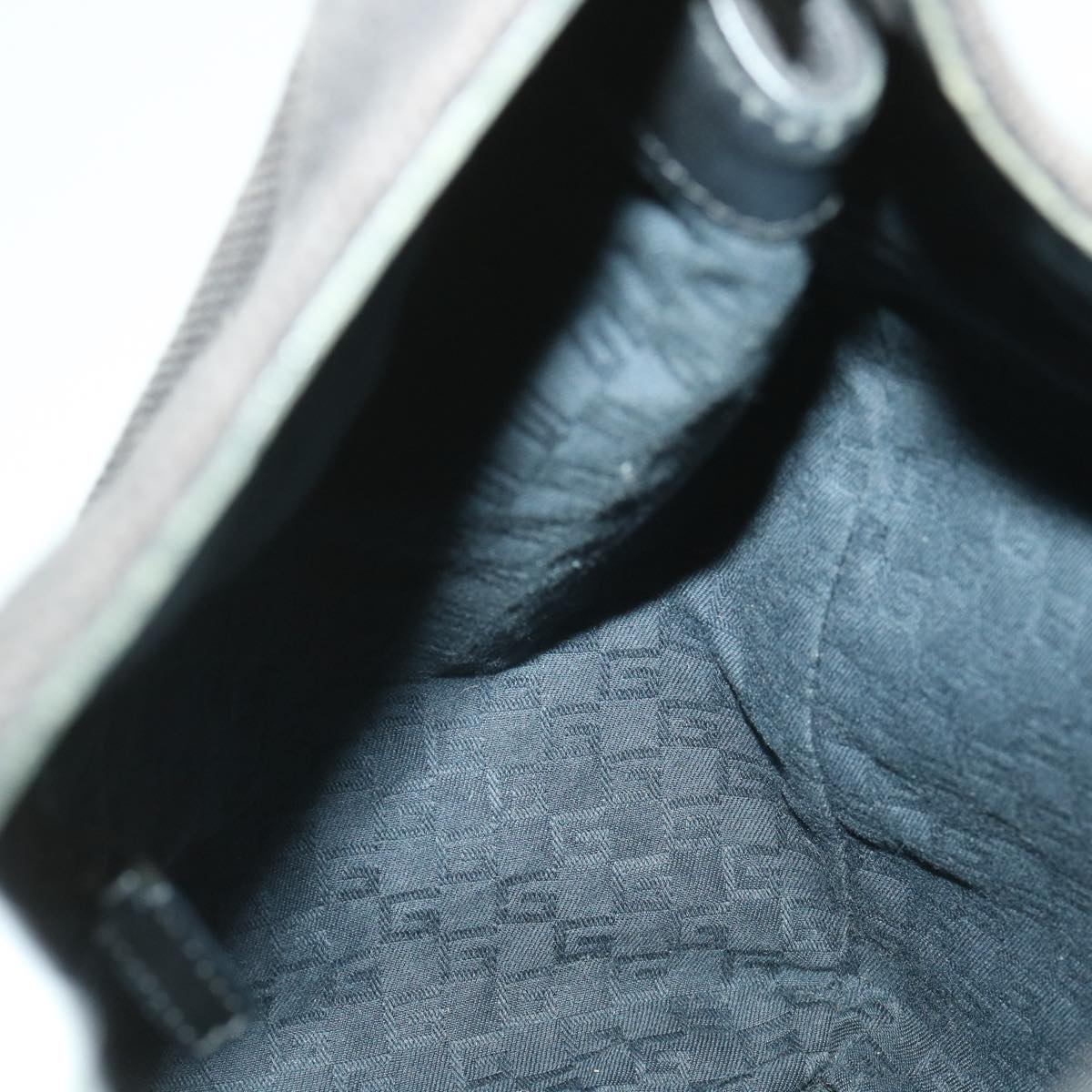 GUCCI Shoulder Bag Canvas Black 106494  36529