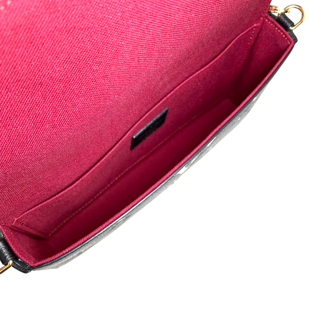 LOUIS VUITTON Bi Color Felecie Pochette w/Inserts