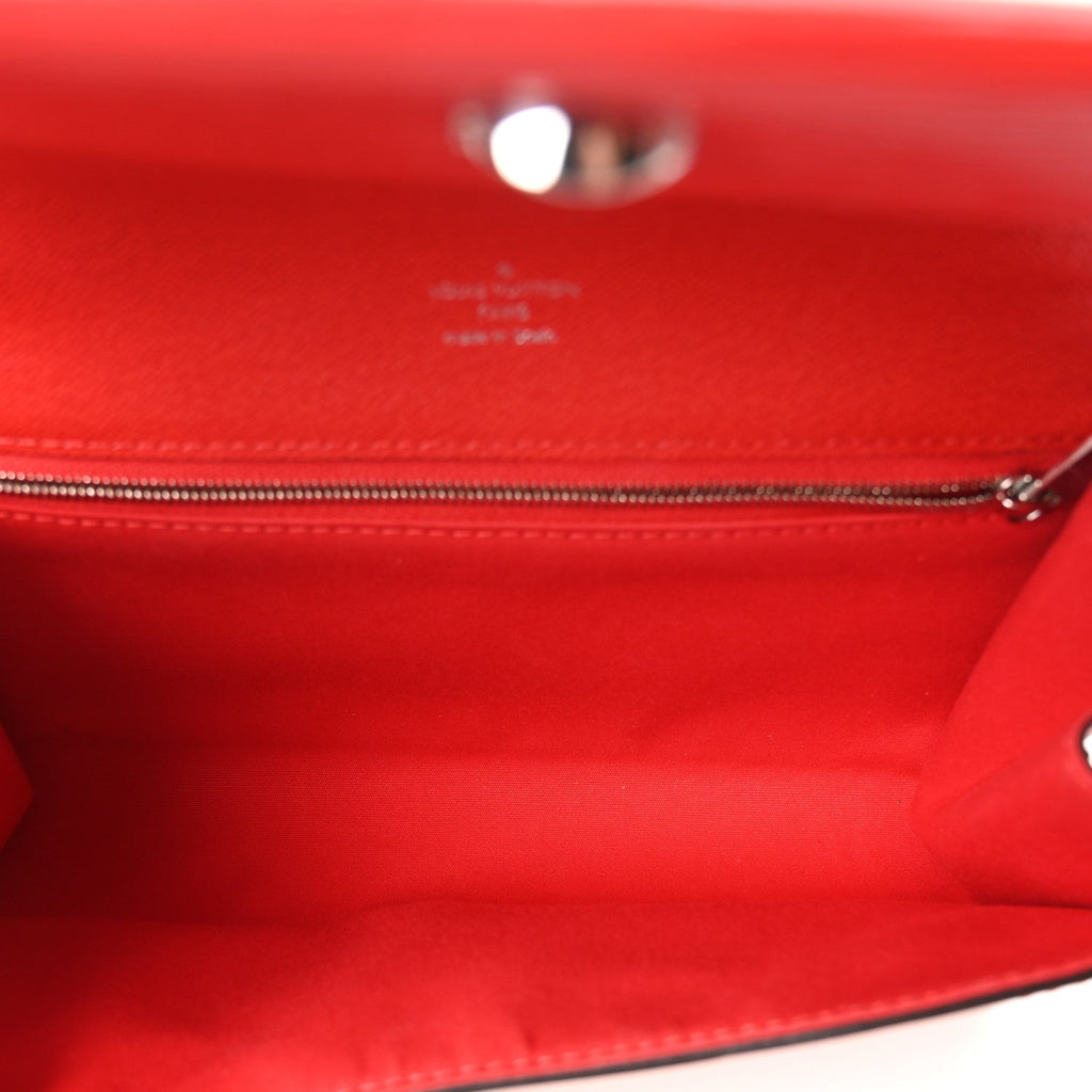 Louis Vuitton Epi Clery Coquelicot