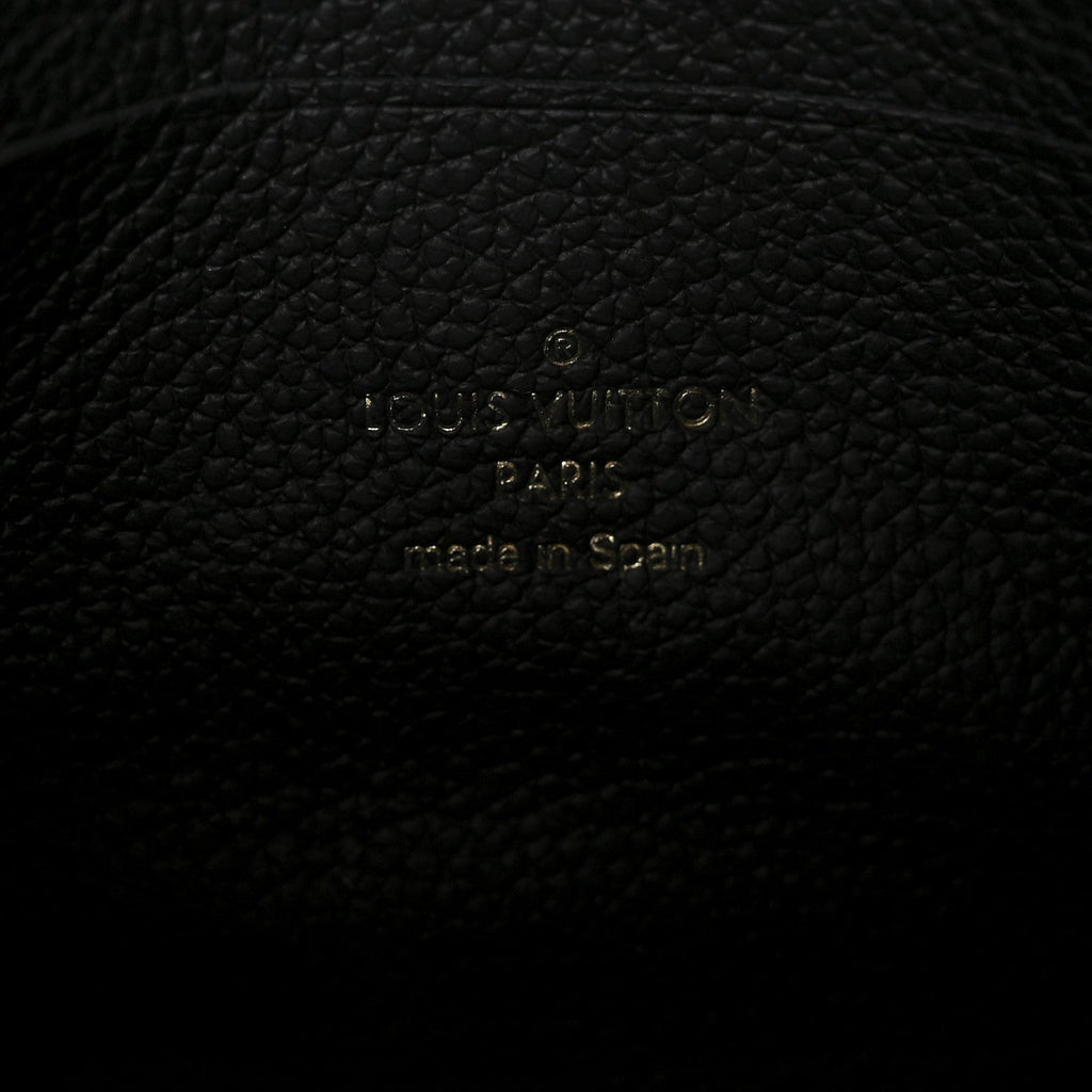 Louis Vuitton Empreinte Double Zip Pochette Black