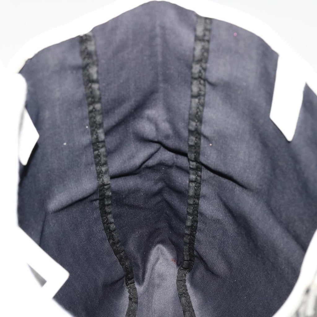 FENDI Zucchino Canvas Hand Bag Navy 2384-8BH006-028  36667
