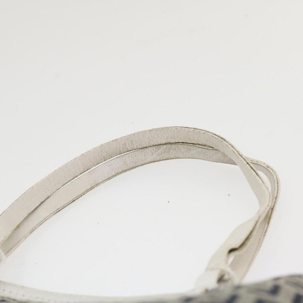 FENDI Zucchino Canvas Hand Bag Navy 2384-8BH006-028  36667