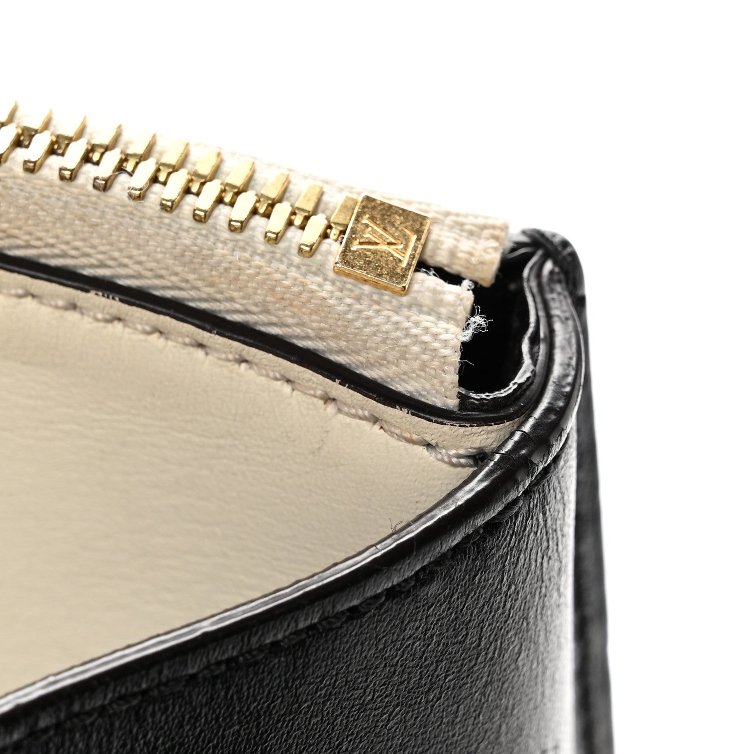 Louis Vuitton Taurillon City Steamer MM Creme Beige Black