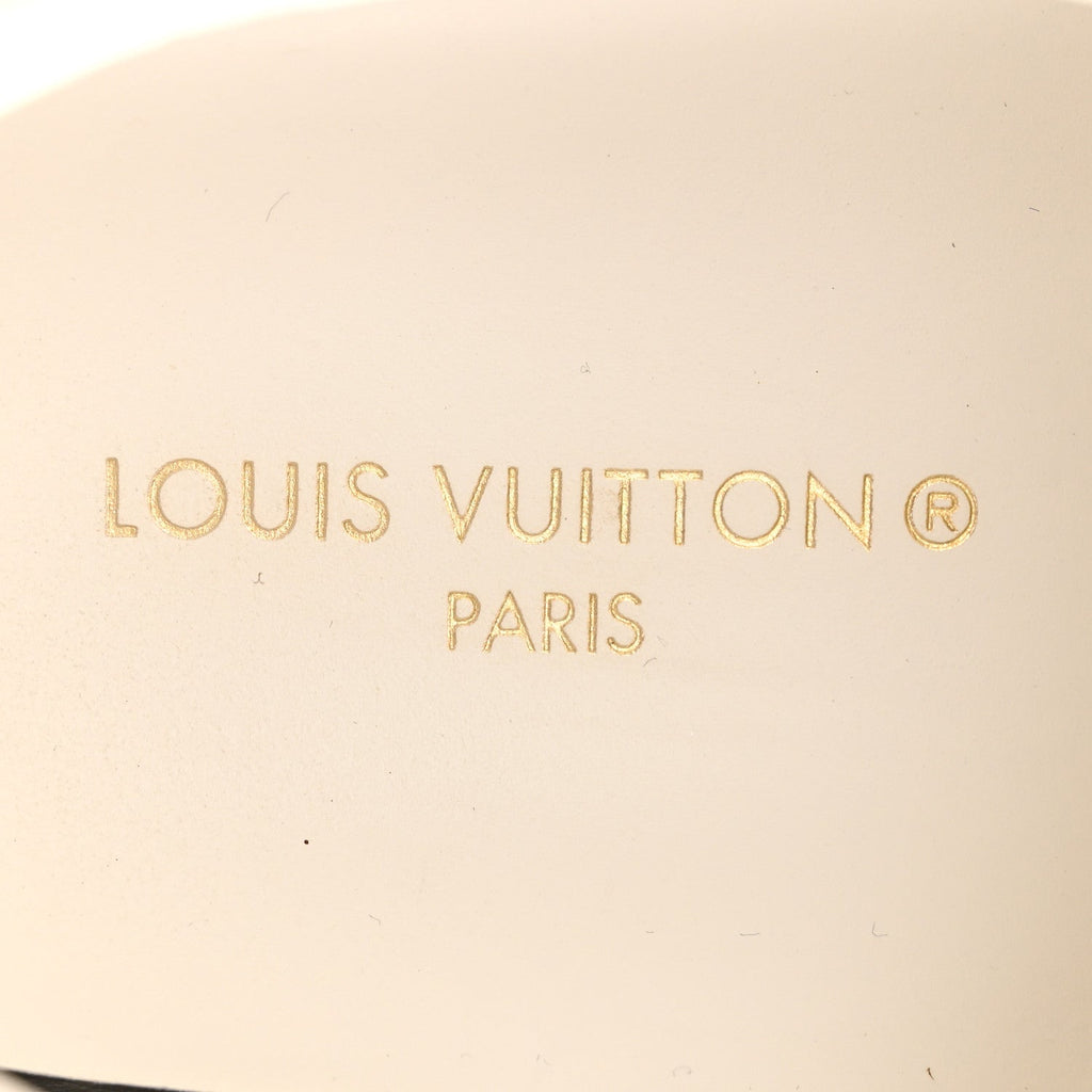 Louis Vuitton Denim Monogram Time Out Sneakers 39