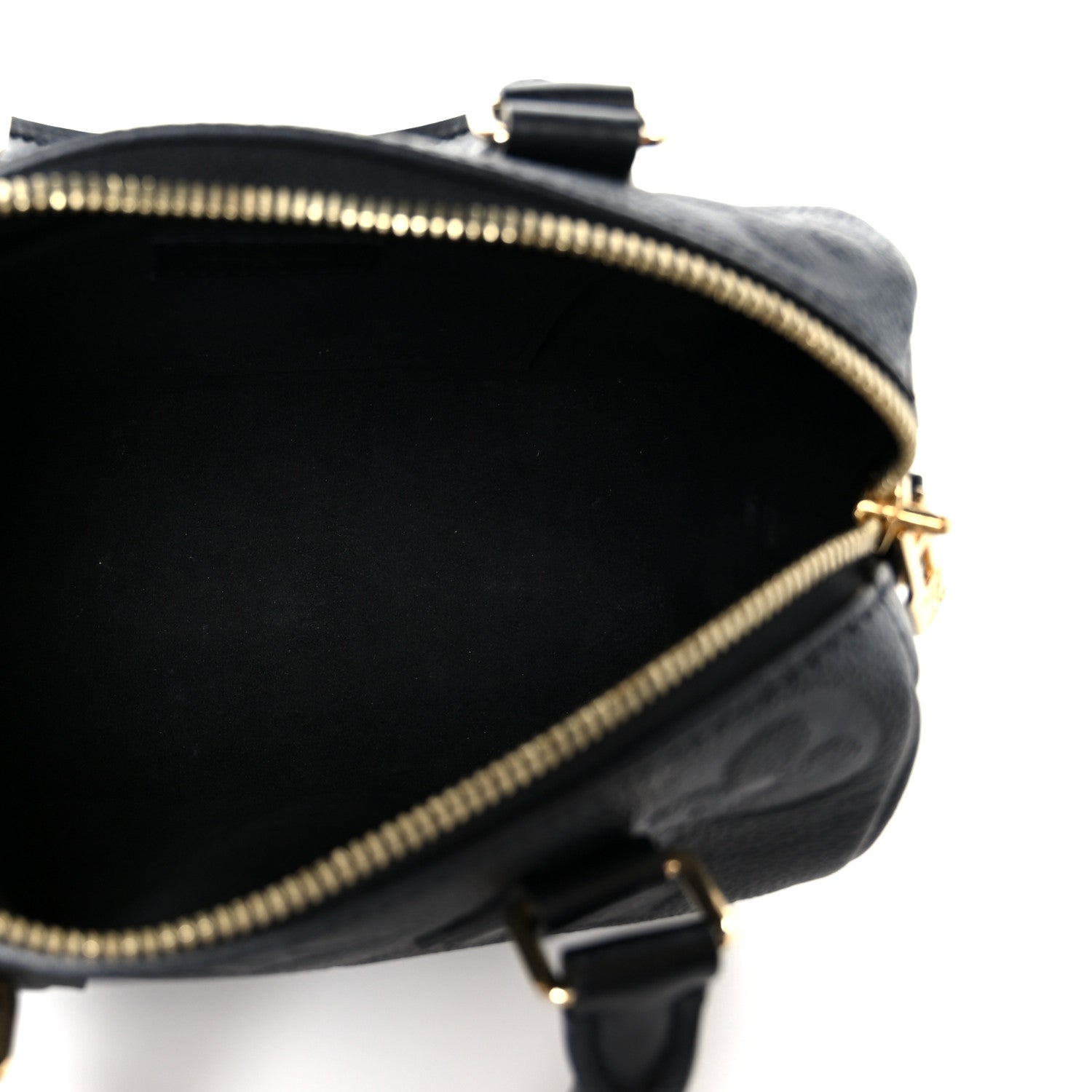 Louis Vuitton Empreinte Monogram Giant Speedy Bandouliere 20 Black
