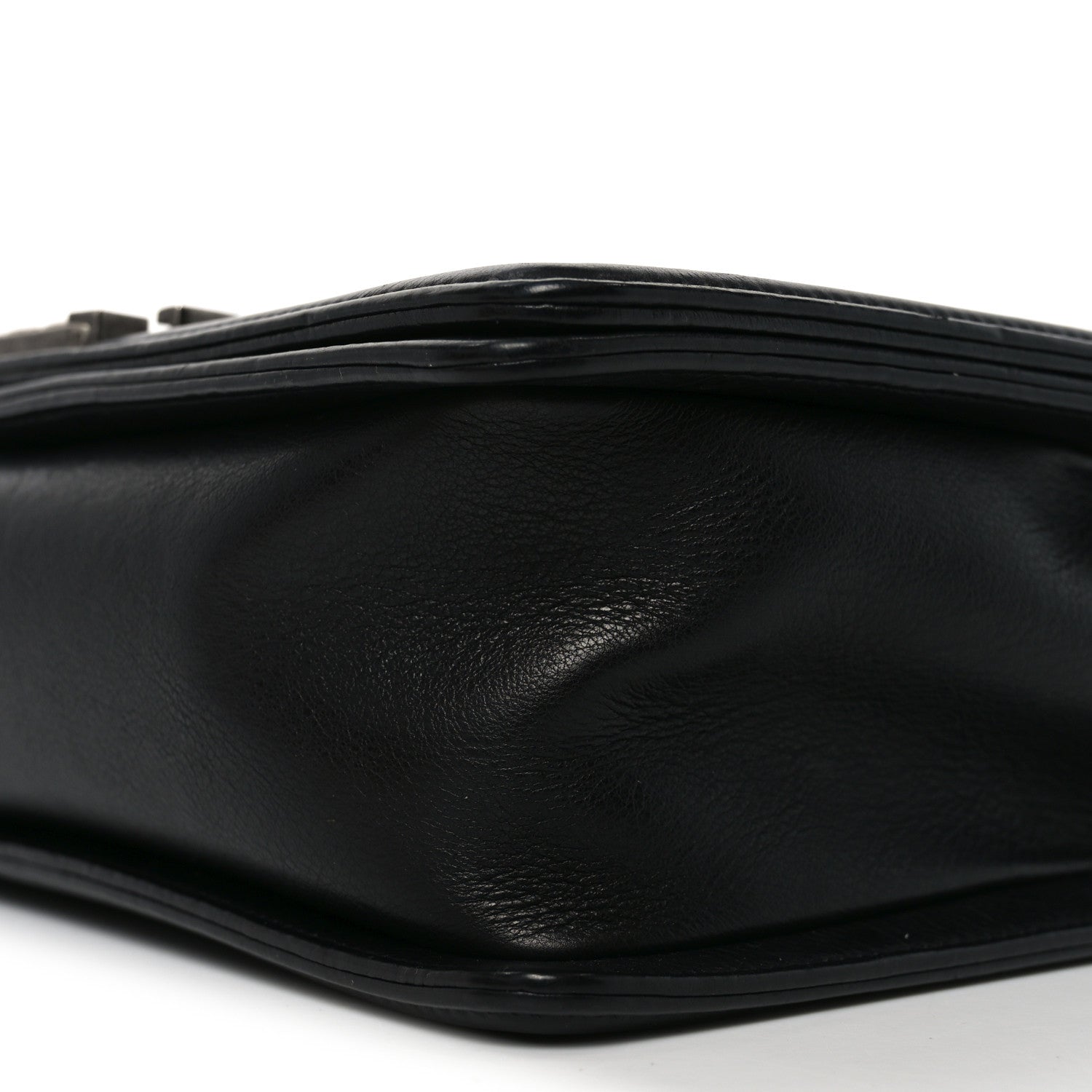 Chanel Calfskin Quilted Medium Boy Flap Black