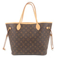 Louis Vuitton Monogram Neverfull MM Tote Bag Cerise M41177