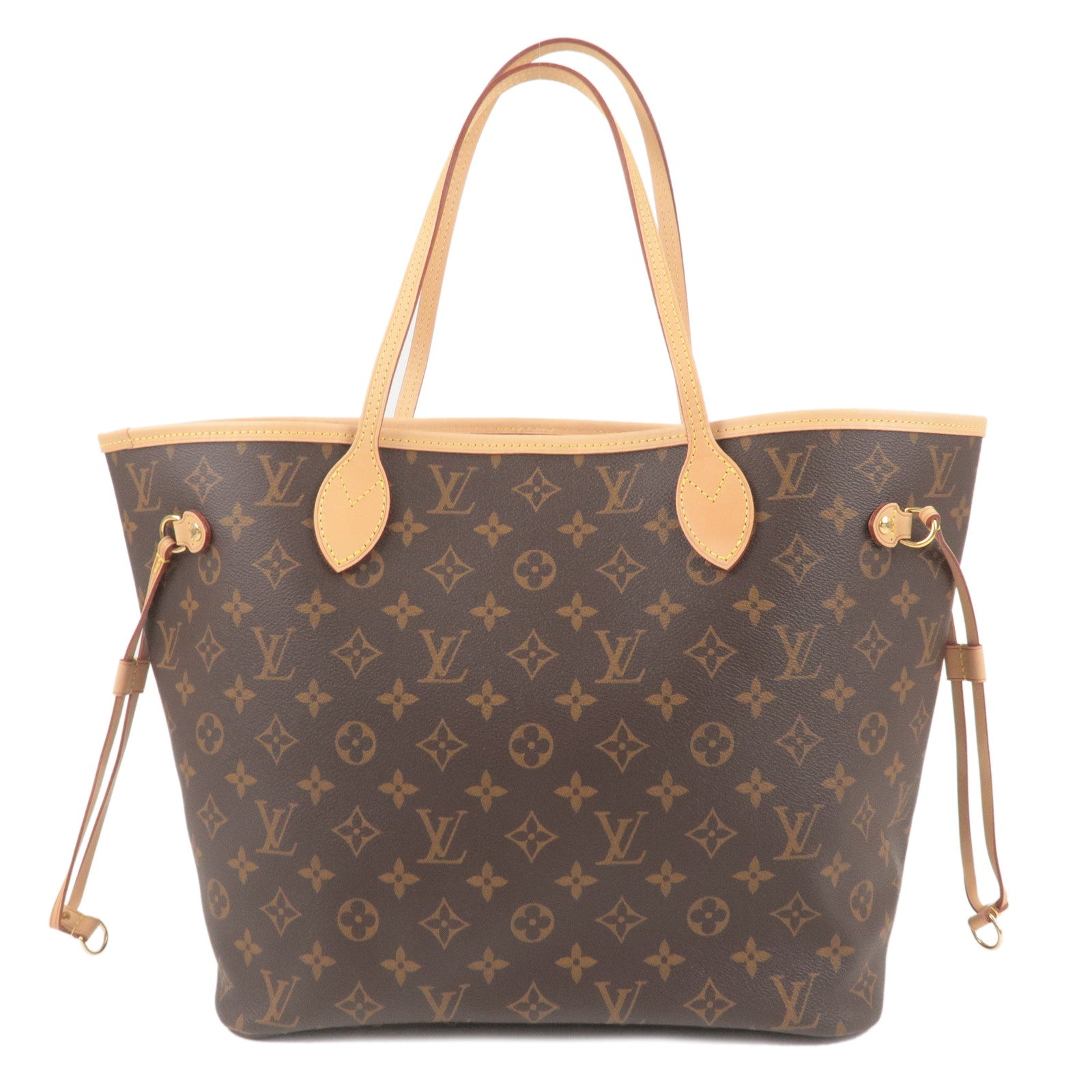 Louis Vuitton Monogram Neverfull MM Tote Bag Cerise M41177