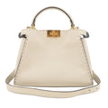 FENDI Selleria Leather Peekaboo Iconic Essentially Bag 8BN302