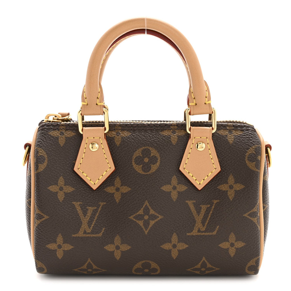Louis Vuitton Monogram Nano Speedy Bandouliere