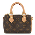Louis Vuitton Monogram Nano Speedy Bandouliere