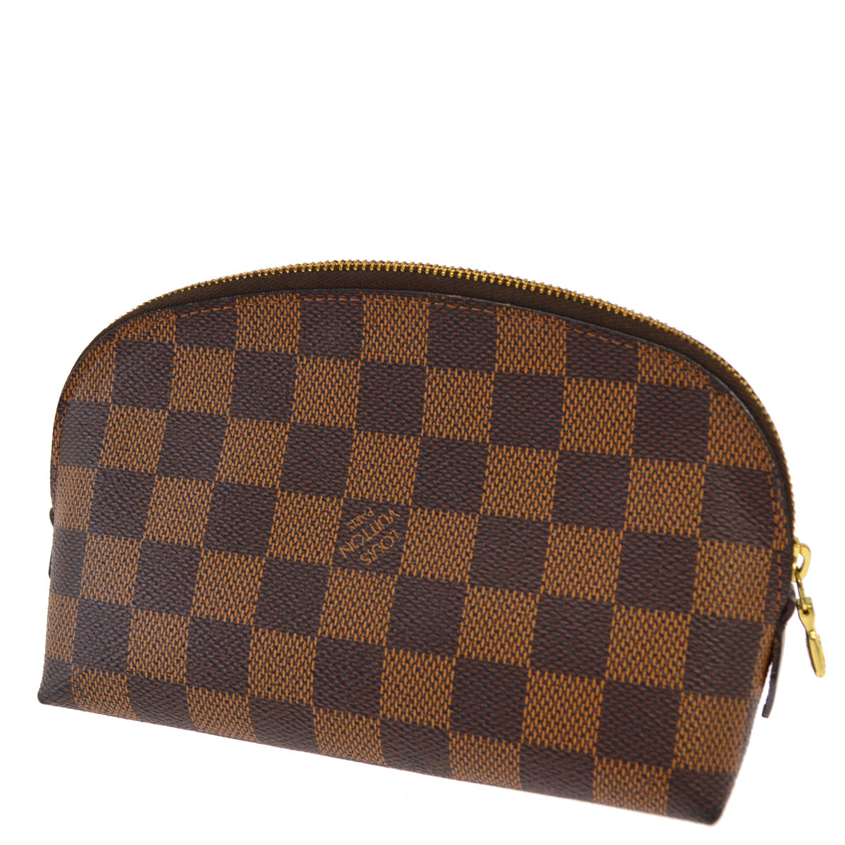 Louis Vuitton 2016 Damier Pochette Cosmetic Pouch Bag N47516p