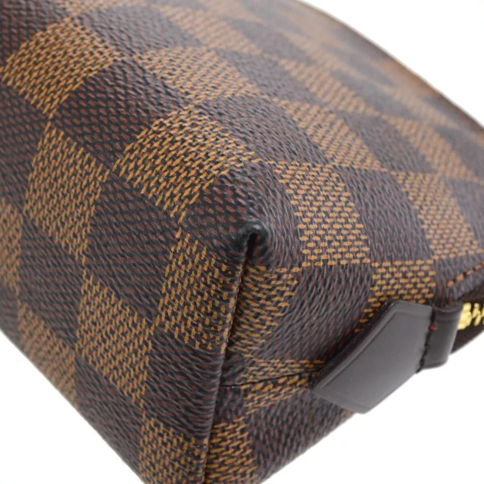 Louis Vuitton 2016 Damier Pochette Cosmetic Pouch Bag N47516p