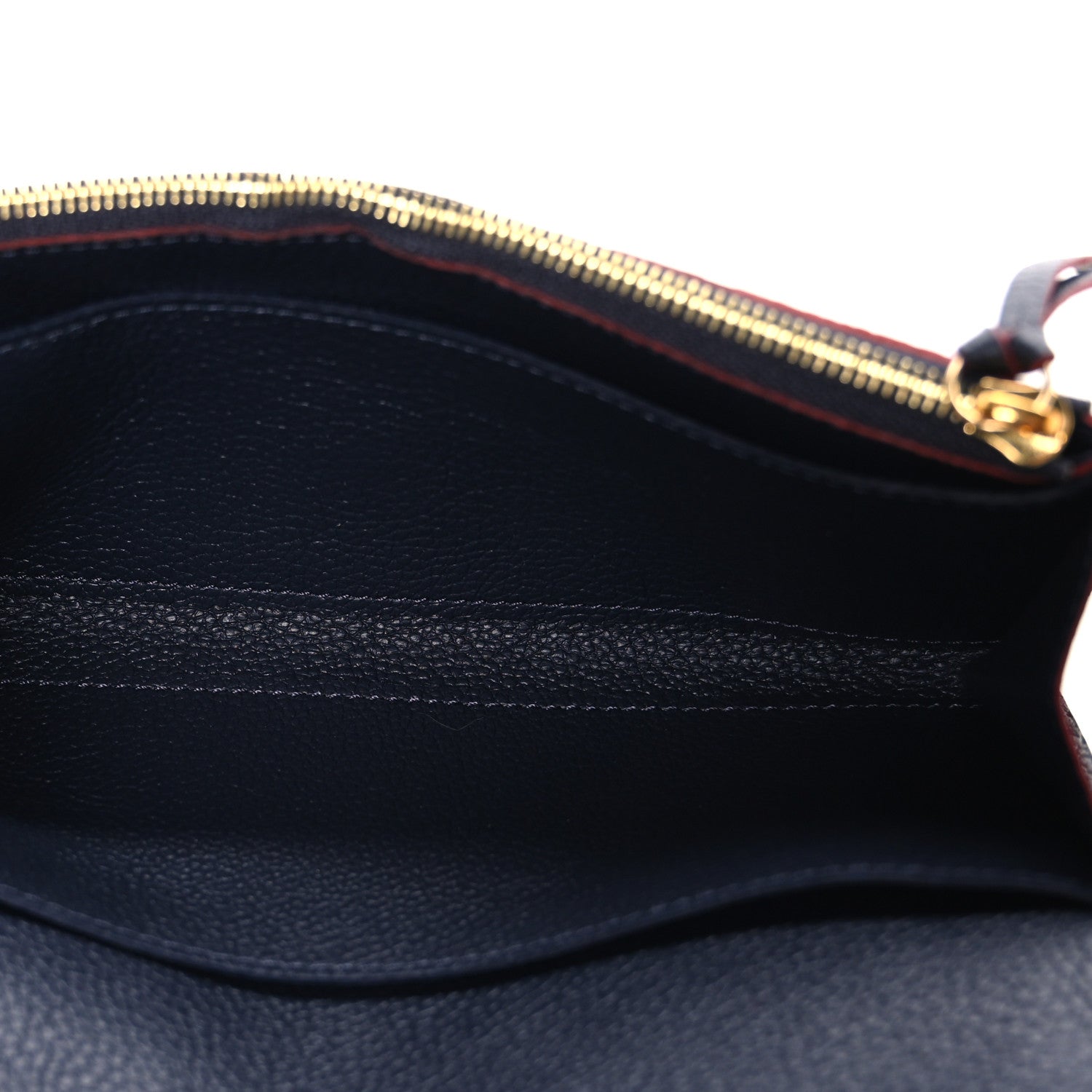 Louis Vuitton Empreinte Emilie Wallet Marine Rouge
