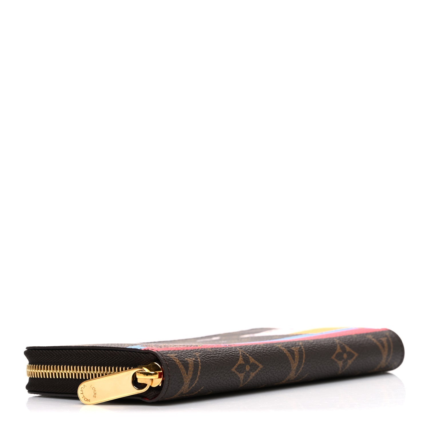 Louis Vuitton Monogram 2016 Christmas Animation Zippy Wallet Rouge