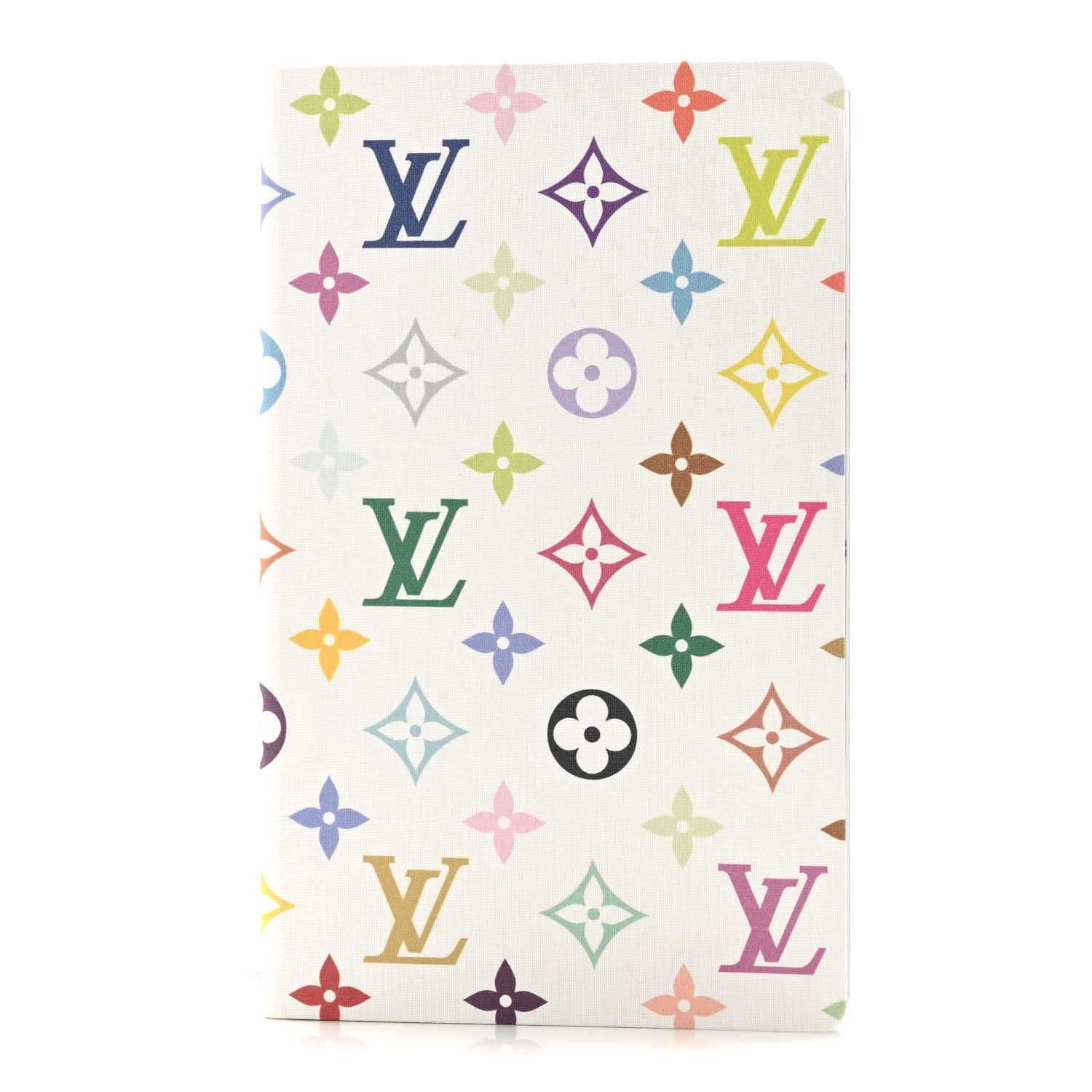 Louis Vuitton LV x TM Monogram Multicolor Jane Notebook MM White