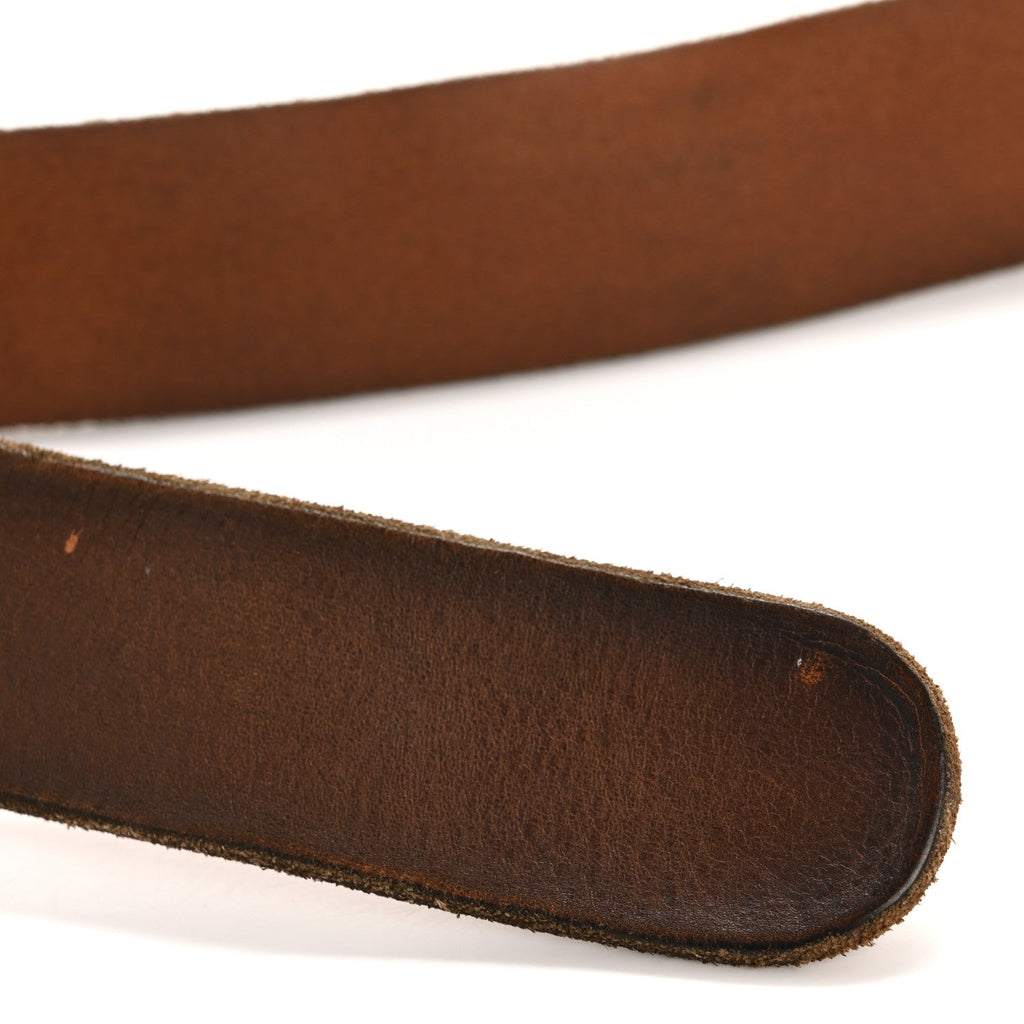Gucci Faded Calfskin Double G 40mm Belt 85 34 Cuir