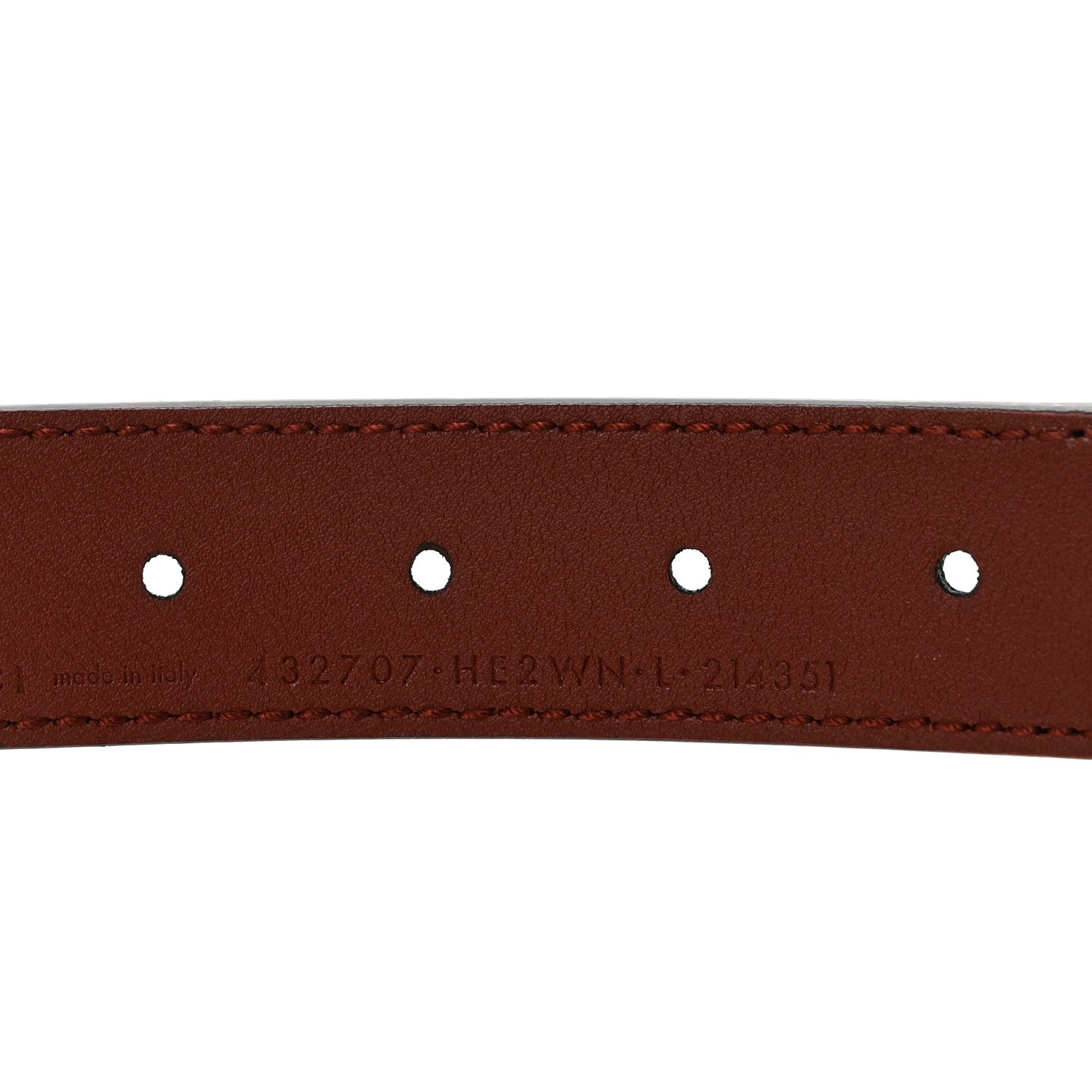 Gucci Calfskin Nylon Double G Web Kids Belt L Red