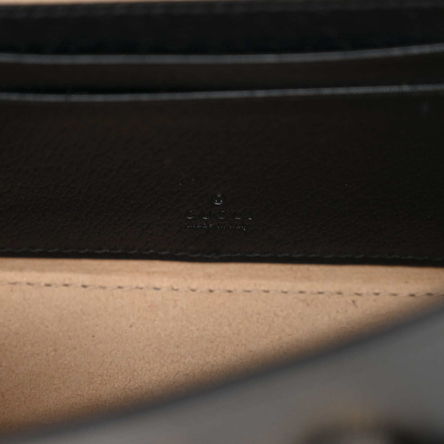 Gucci Calfskin Horsebit 1955 Shoulder Bag Black