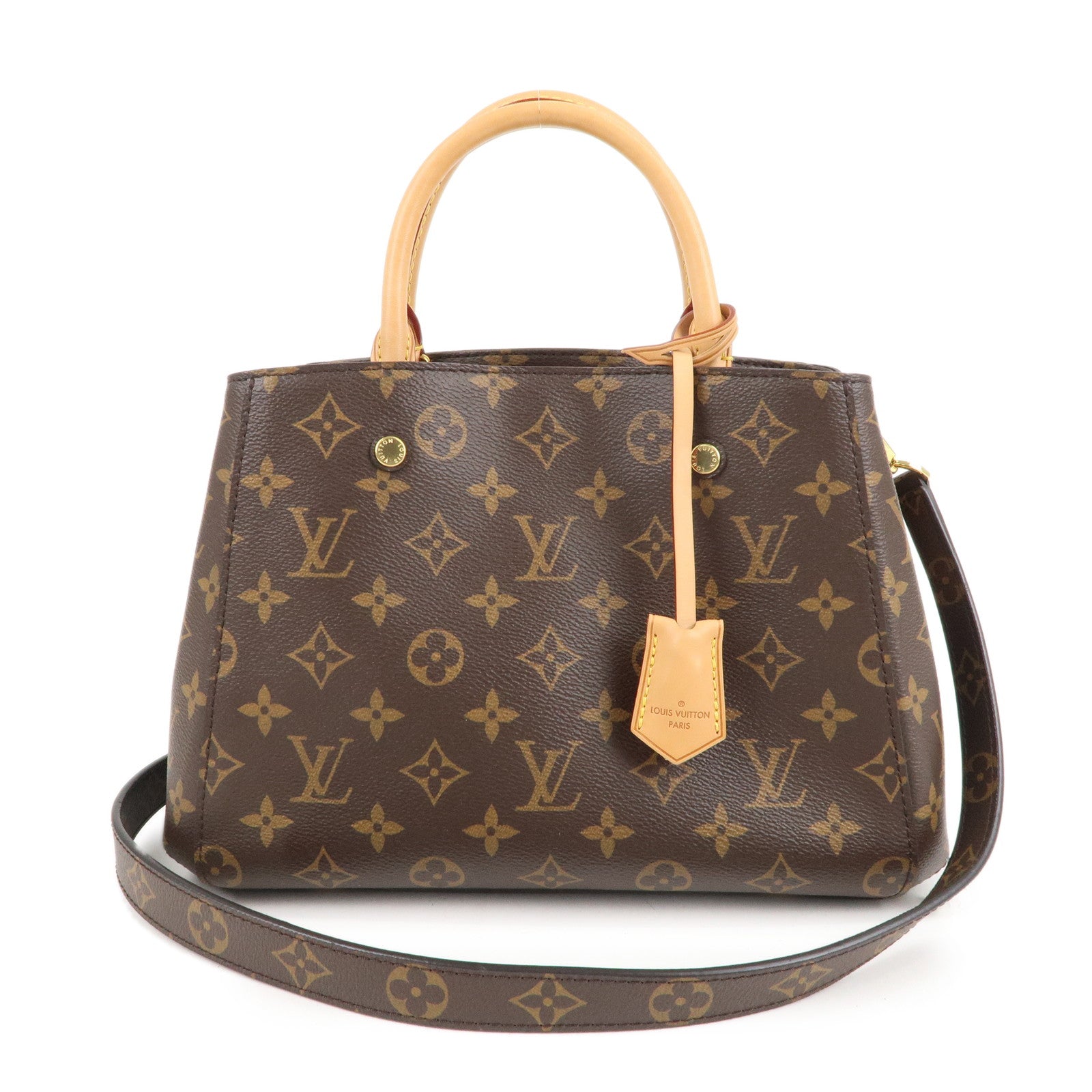 Louis Vuitton Monogram Montaigne BB 2Way Bag Hand Bag M41055