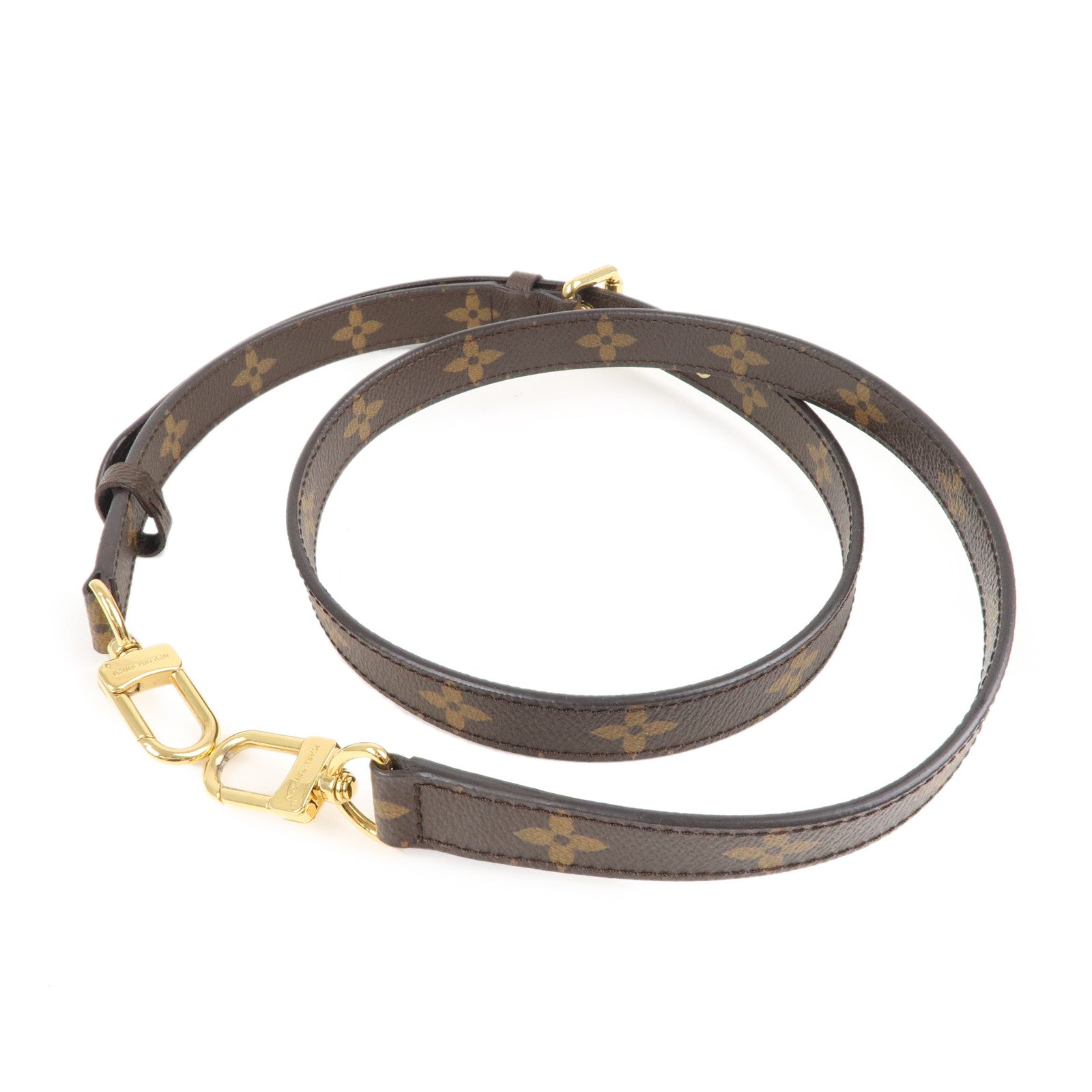 Louis Vuitton Monogram Adjustable Shoulder Strap Brown J60068