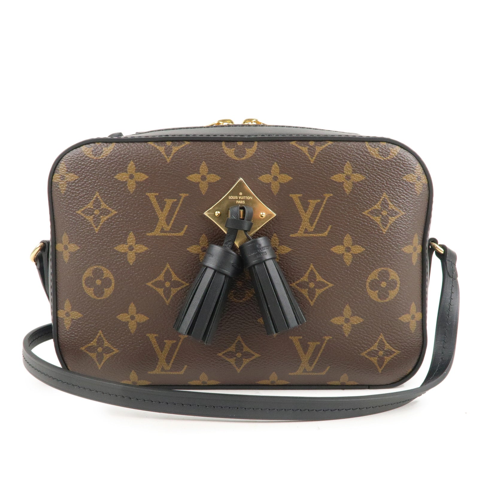 Louis Vuitton Monogram Saintonge Shoulder Bag Noir M43555