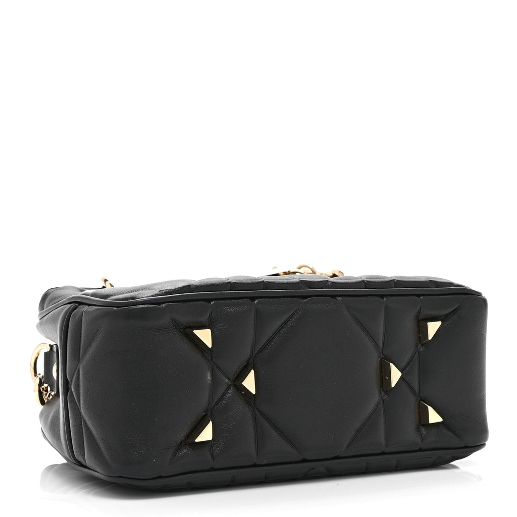 Christian Dior Calfskin Cannage Mini The Lady 95.22 Black