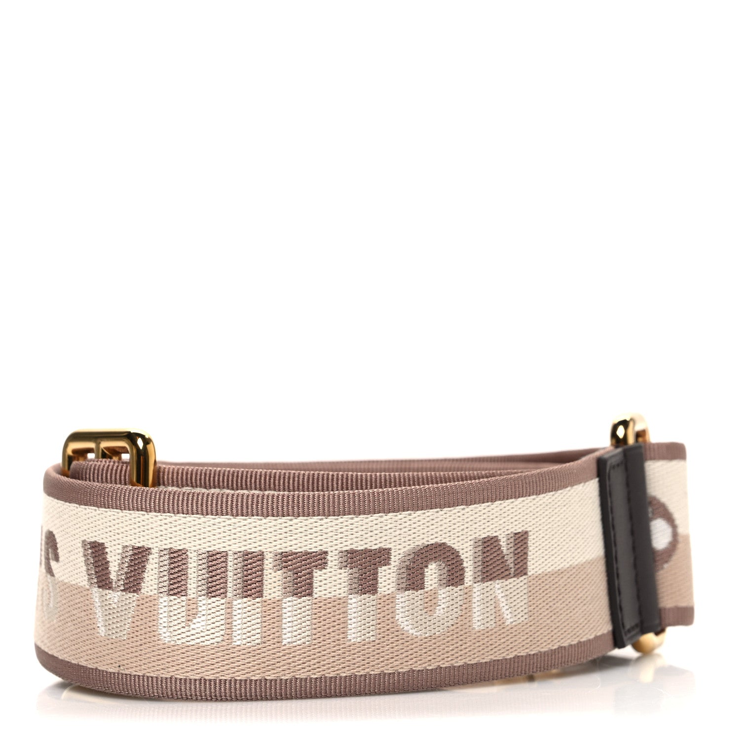 Louis Vuitton Jacquard Speedy Bandouliere 20 Shoulder Strap Beige Brown