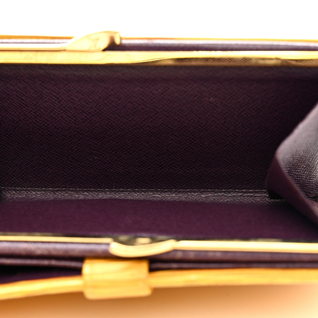 Louis Vuitton Epi Continental French Purse Wallet Tassil