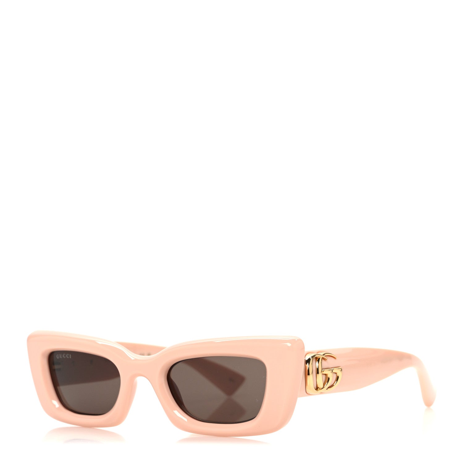 Gucci Acetate Cat Eye GG Marmont Logo Sunglasses GG1827S Light Pink