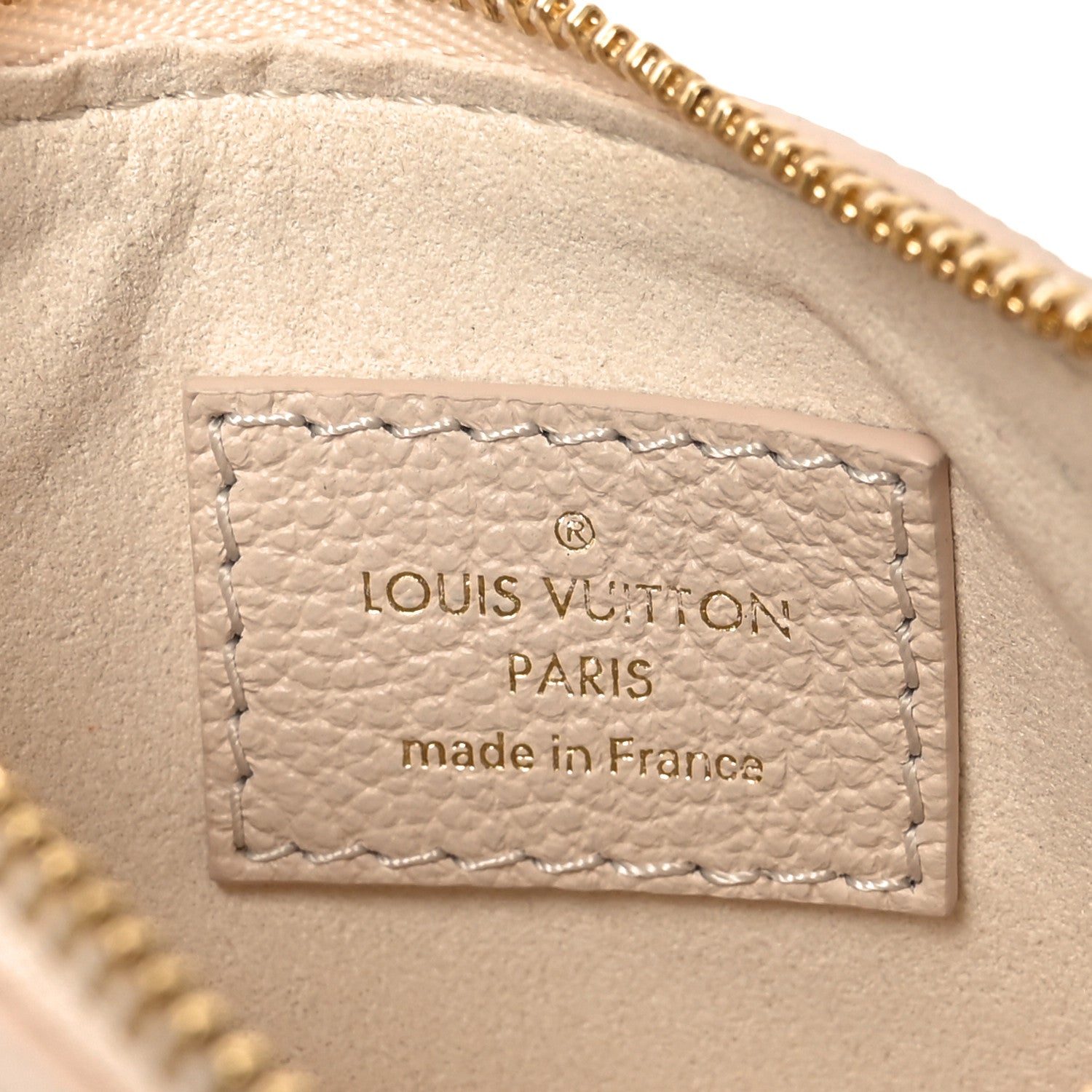 Louis Vuitton Empreinte Monogram Giant LV Bundle Pochette Cream
