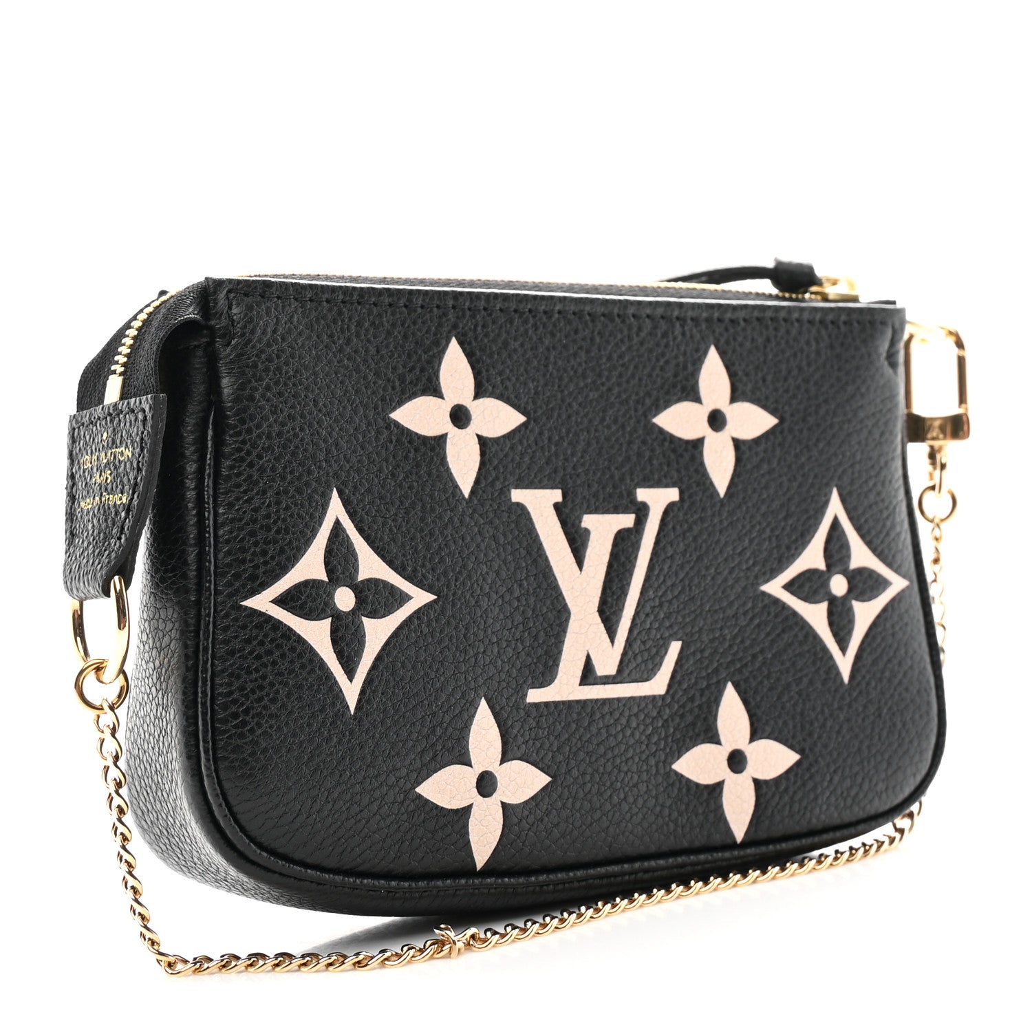 Louis Vuitton Empreinte Monogram Giant Mini Pochette Accessories Black
