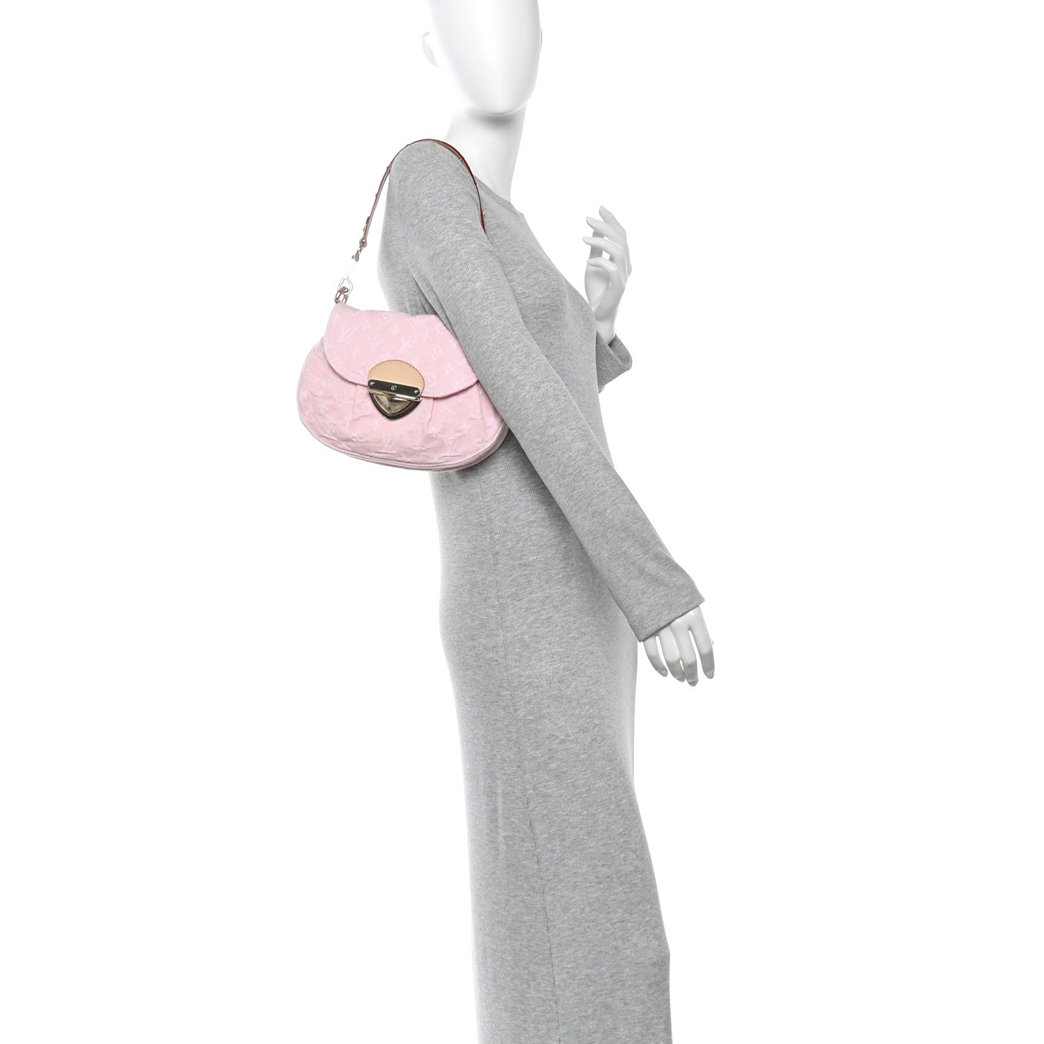 Louis Vuitton Monogram Denim Sunset  Washed Pink