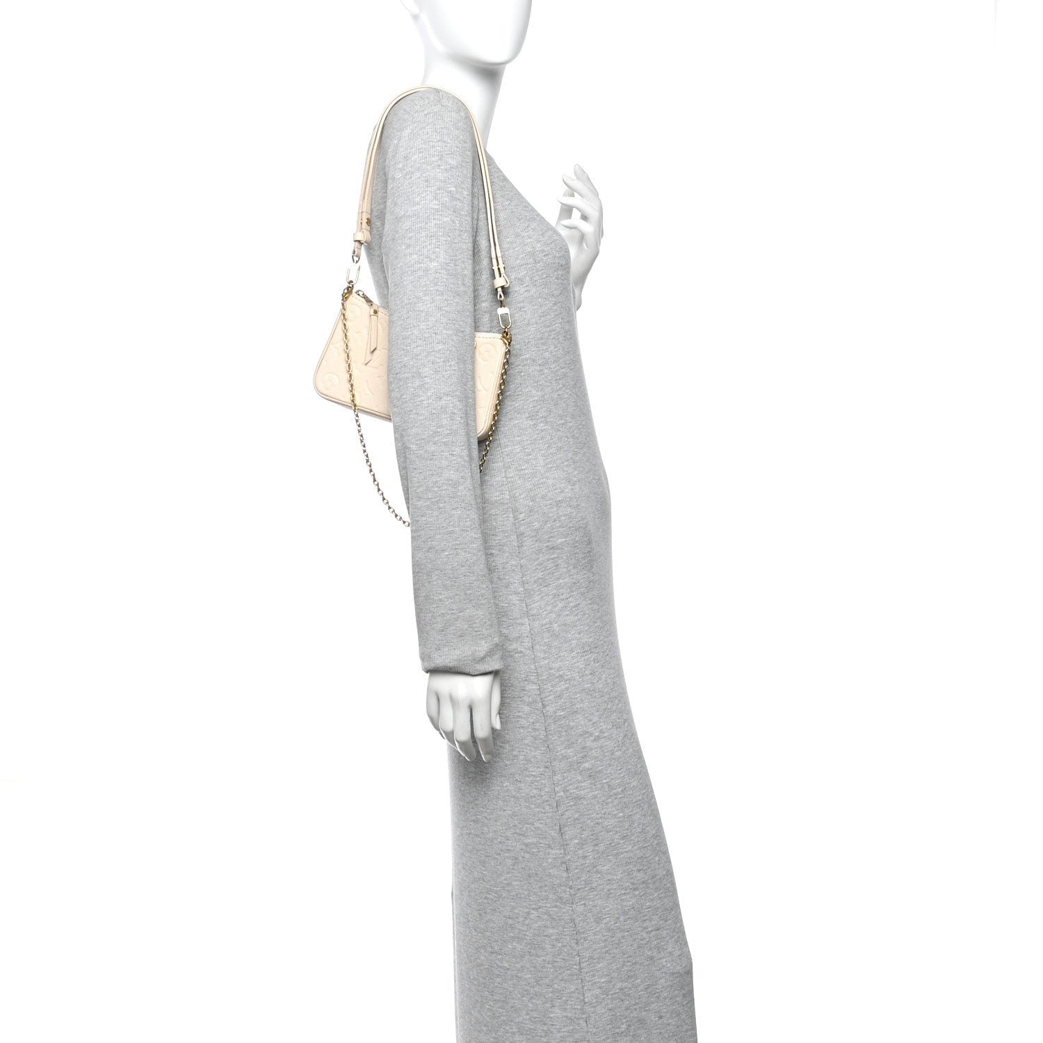 Louis Vuitton Empreinte Easy Pouch On Strap Cream
