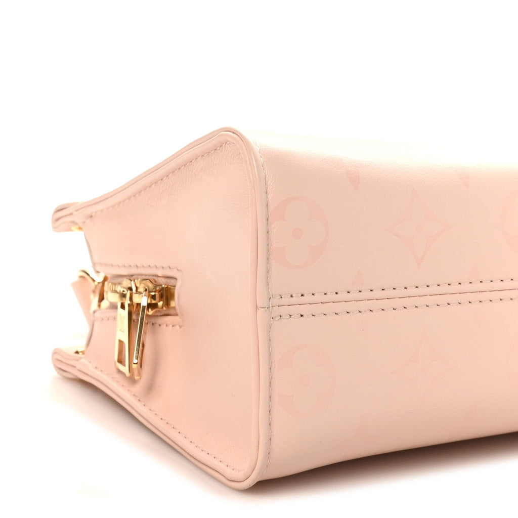 Louis Vuitton Calfskin OnTheGo East West Pearl Pink