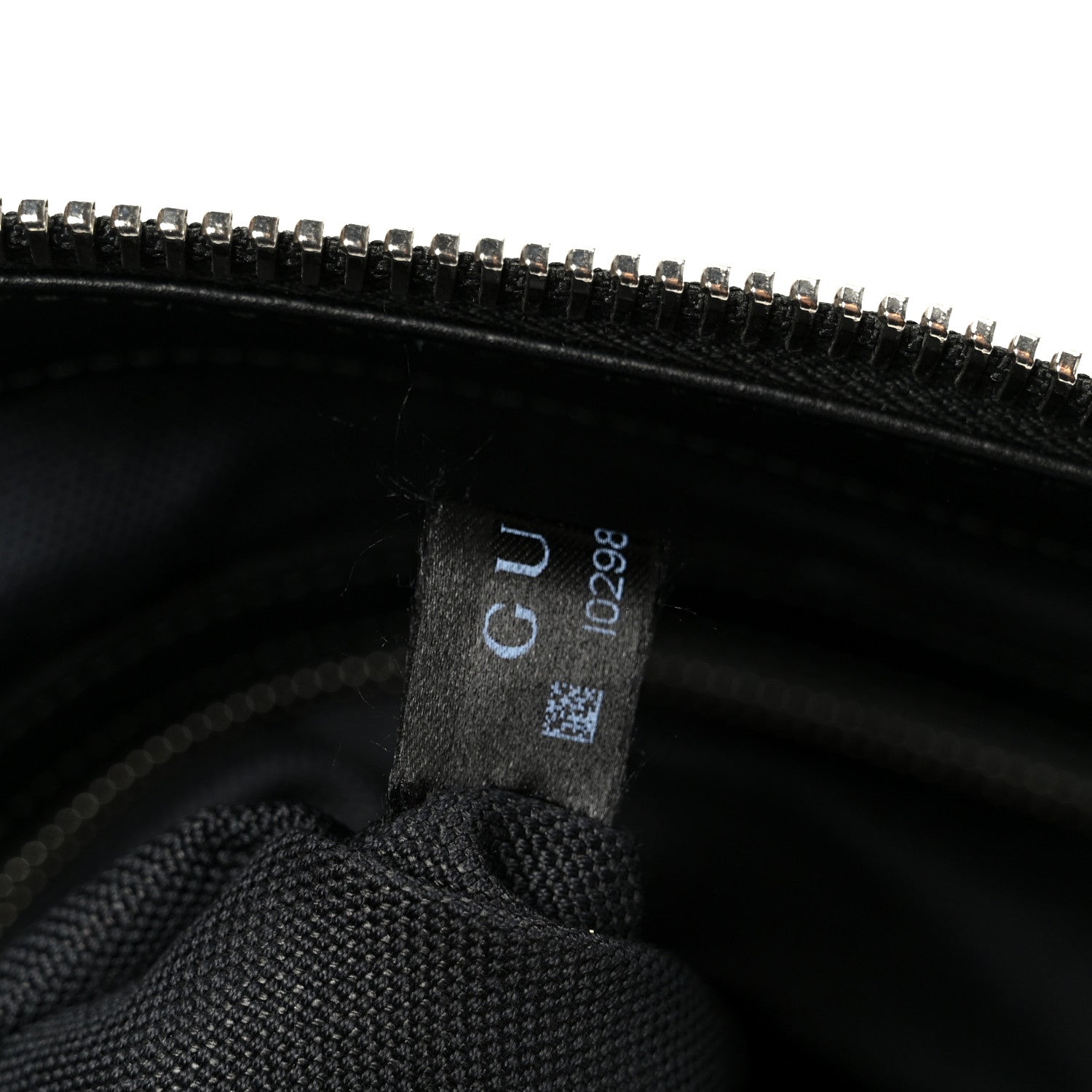 Gucci GG Supreme Monogram Appia Calfskin Web Flat Messenger Bag Black Grey