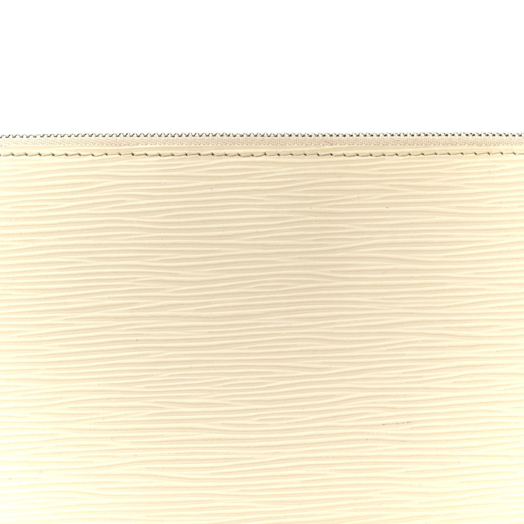 Louis Vuitton Epi Pochette Accessories 24 Ivory
