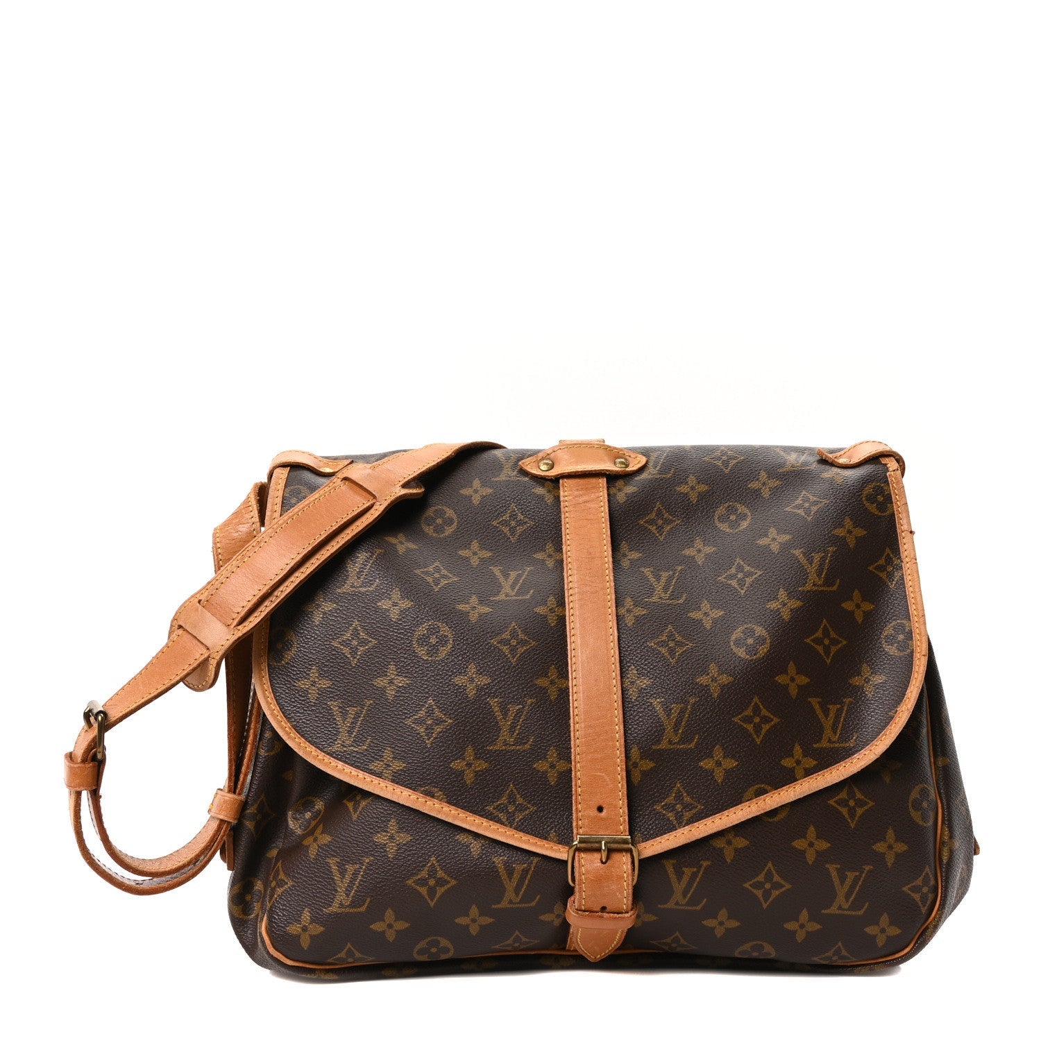 Louis Vuitton Monogram Saumur 35