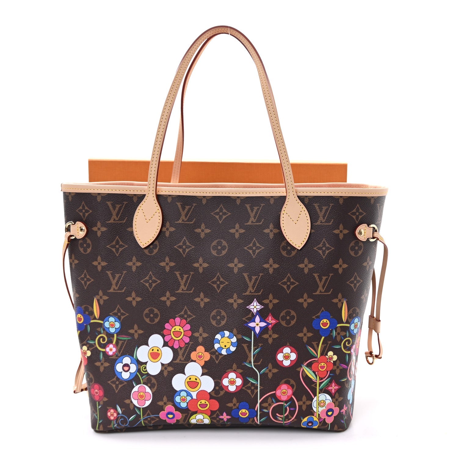 Louis Vuitton LV X TM Monogram Flowers Neverfull MM