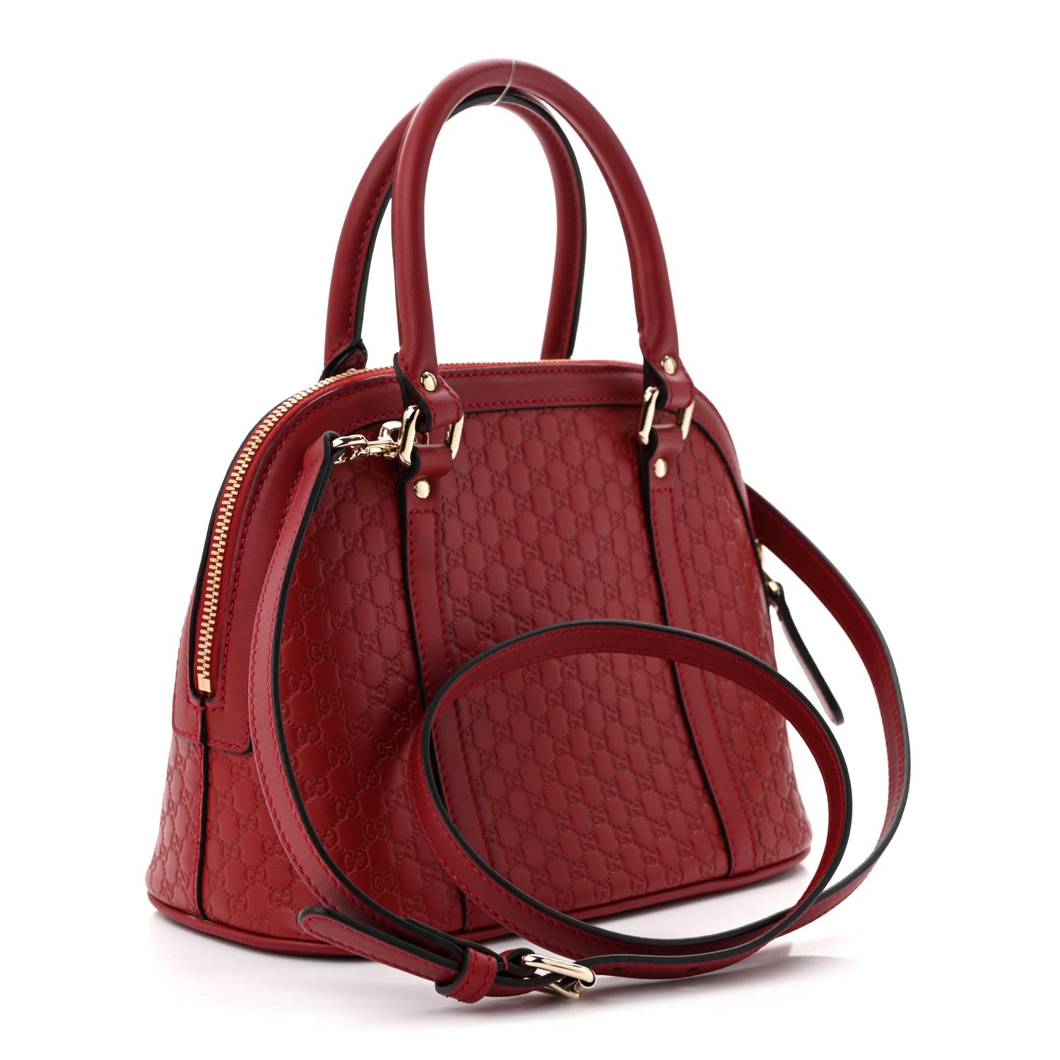Gucci Soft Microguccissima Mini Dome Bag Rosso