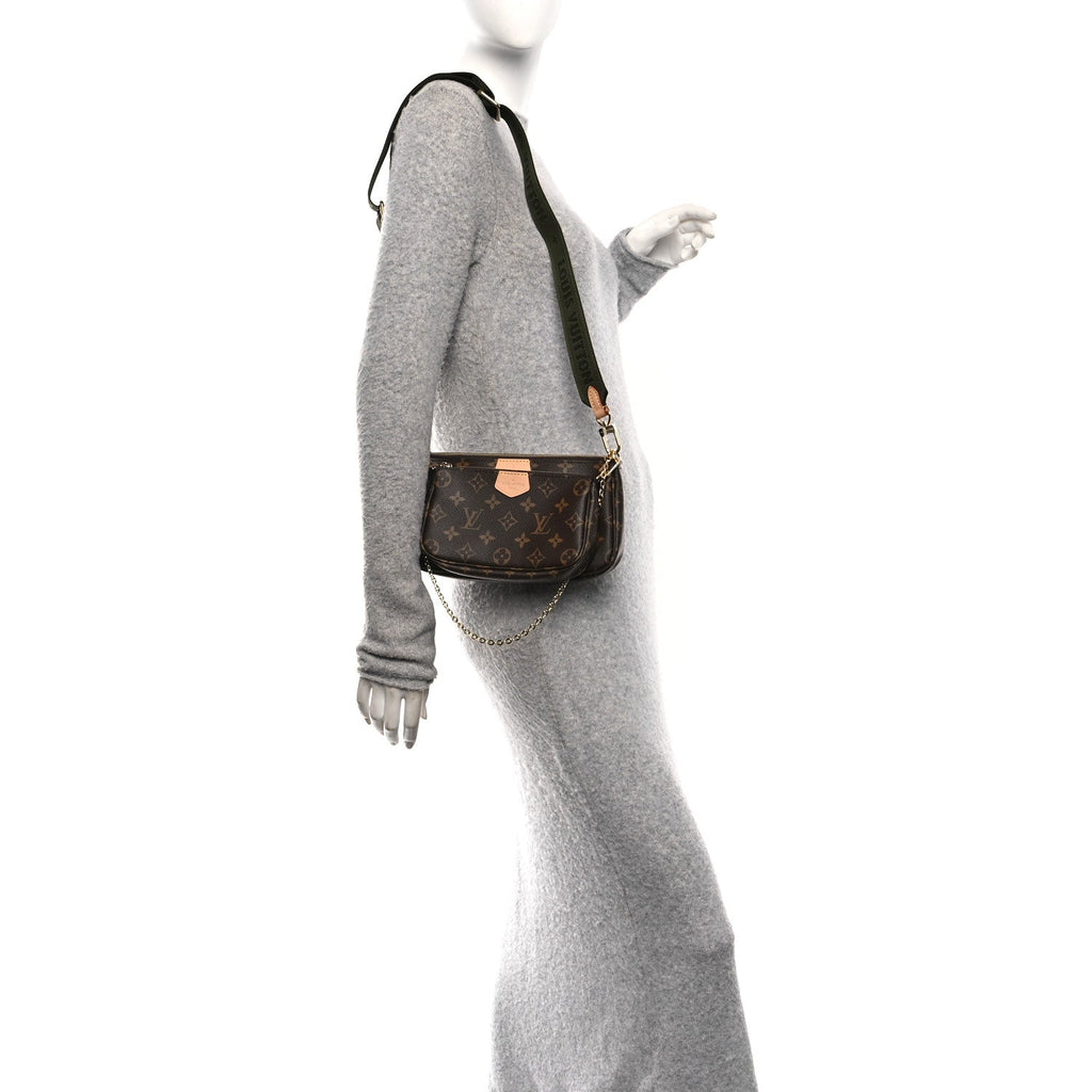 Louis Vuitton Monogram Multi Pochette Accessories Kaki
