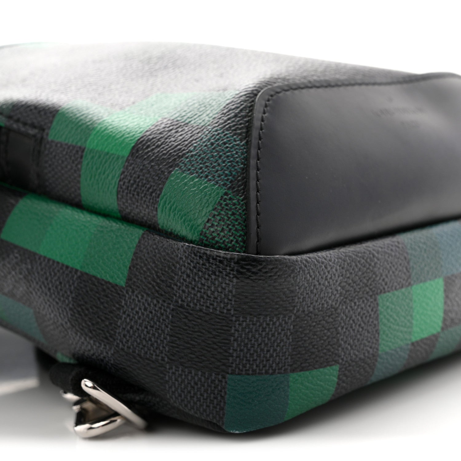 Louis Vuitton Damier Graphite Pixel Avenue Sling Backpack Vert