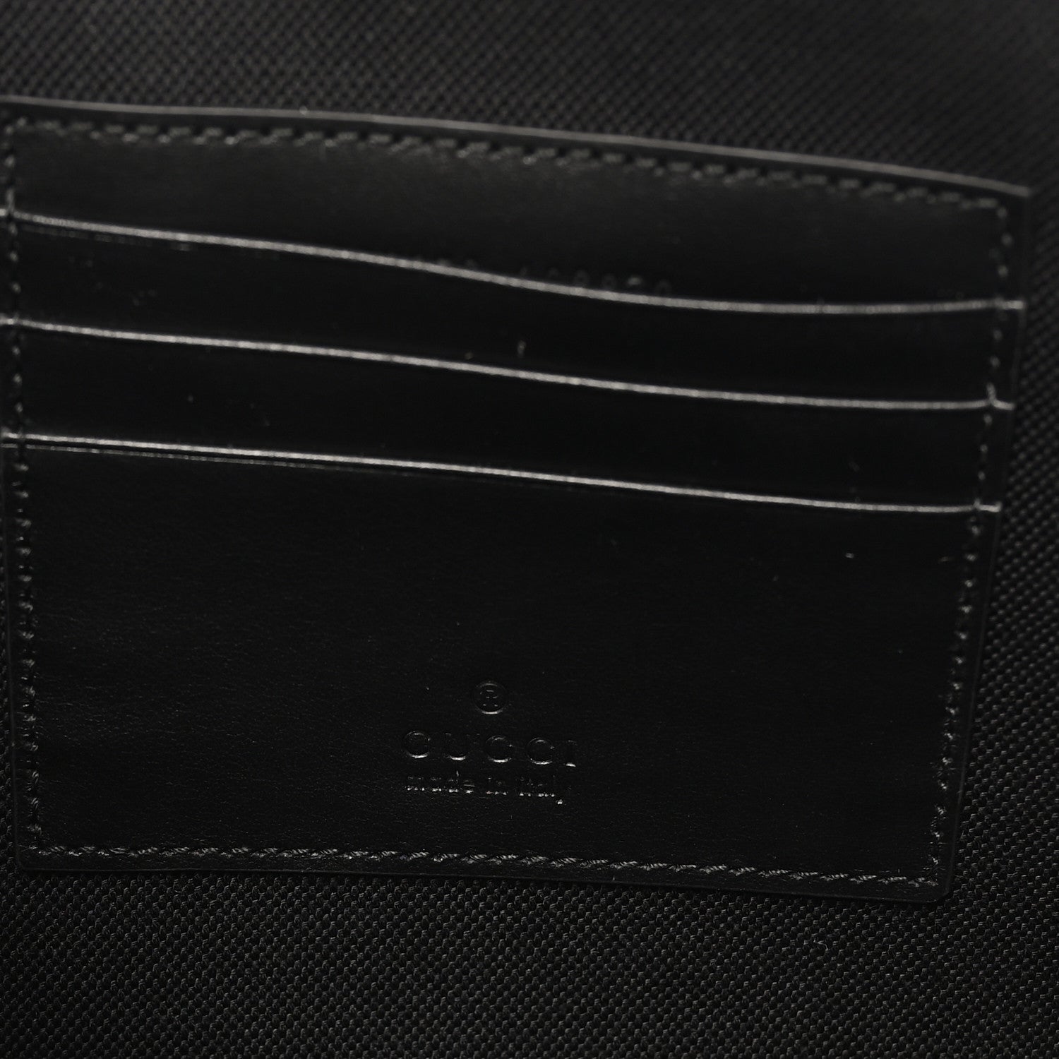 Gucci GG Supreme Monogram Web Small Shoulder Bag Black Grey