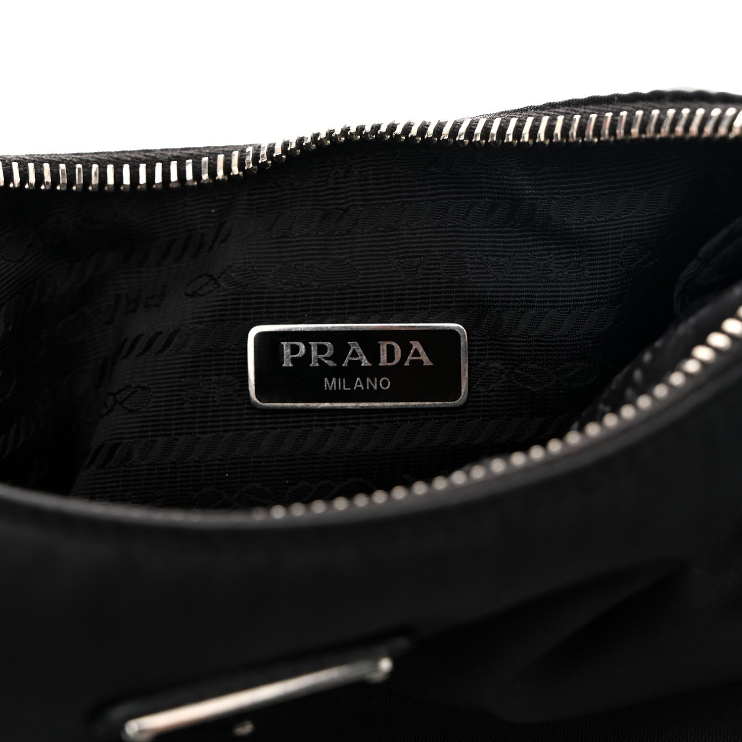 Prada Nylon Re-Edition 2005 Shoulder Bag Black