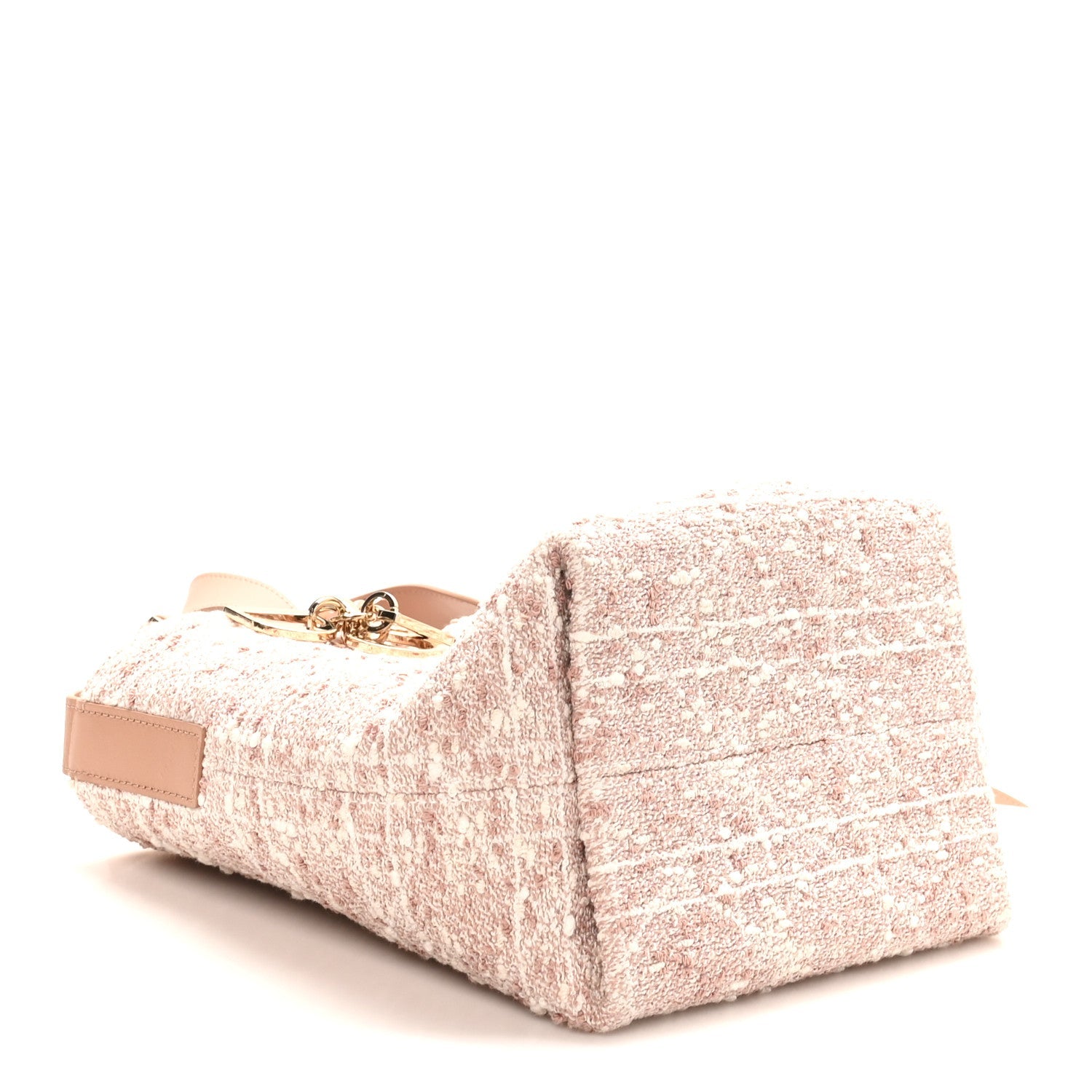 Christian Dior Tweed Cannage Small Vertical Toujours Rose des Vents