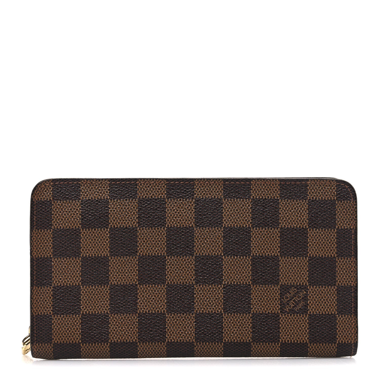 Louis Vuitton Damier Ebene Porte-Monnaie Zippe Zippy Wallet